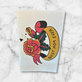 Printed Mother's Day card (Rose)