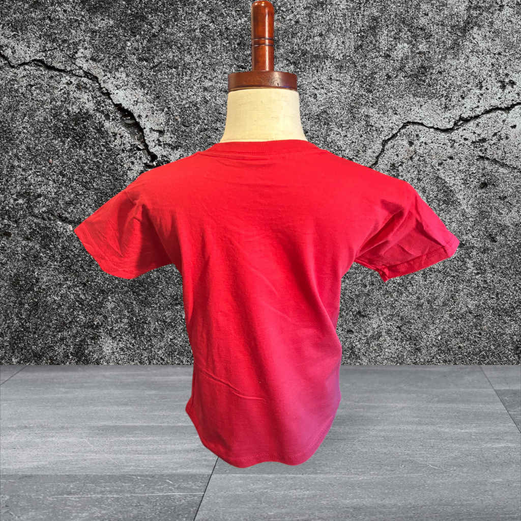 Fruit of the Loom Printed Toddler T-shirt (Dog & Hearts)